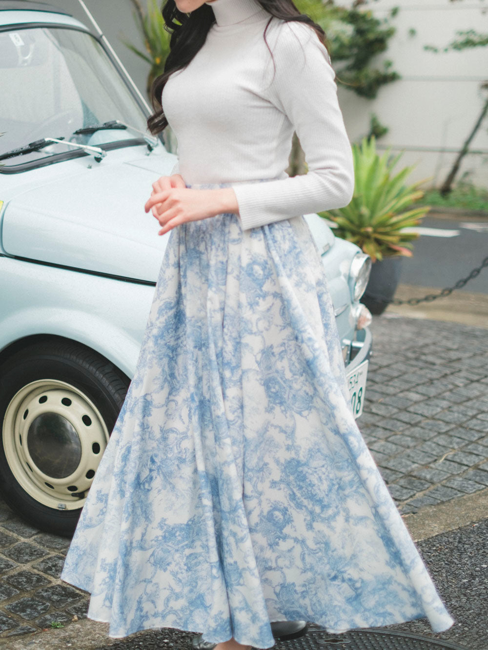 Toile ・de・Jouy -skirt-｜レディースファッション通販 – Re:poris 