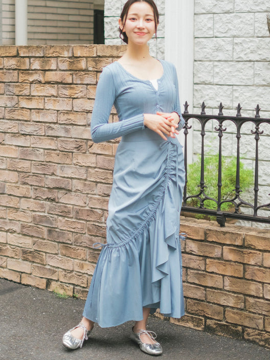 #fairycloset･skirt -blue-｜レディースファッション通販