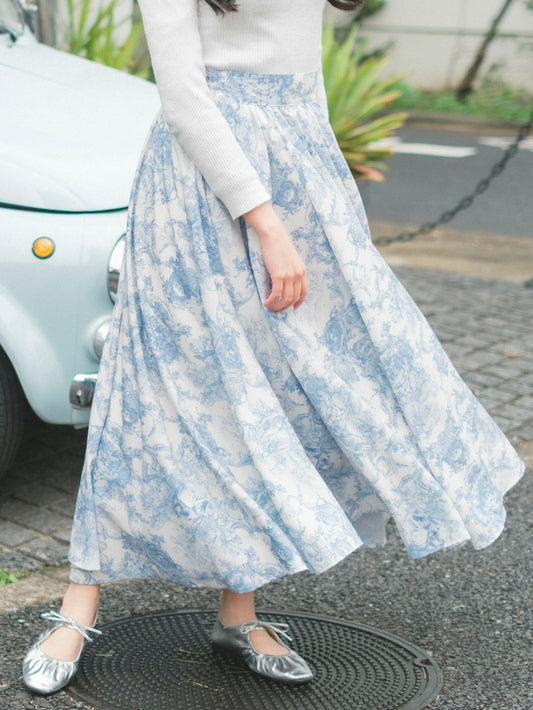 #Toile ･de･Jouy -skirt-