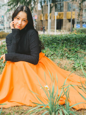 #fairycloset･skirt -orange-