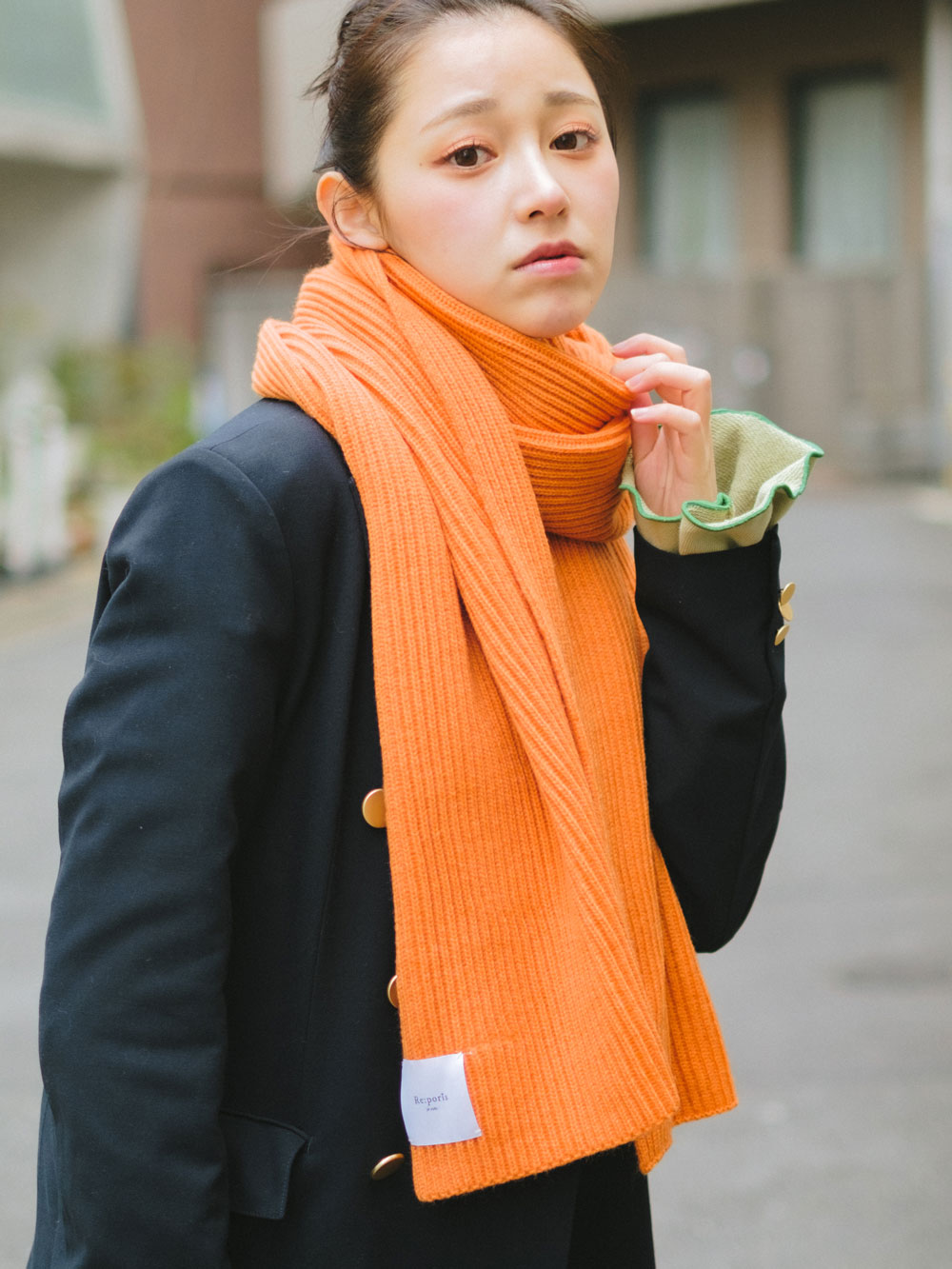 #Magical Pocket Rib muffler | レディースファッション通販 – Re:poris